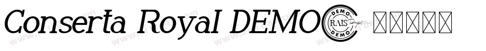 Conserta Royal DEMO字体转换